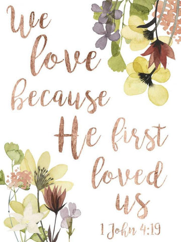 Divine Romance II Black Ornate Wood Framed Art Print with Double Matting by Studio W