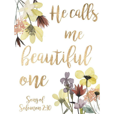 Divine Romance III White Modern Wood Framed Art Print by Studio W