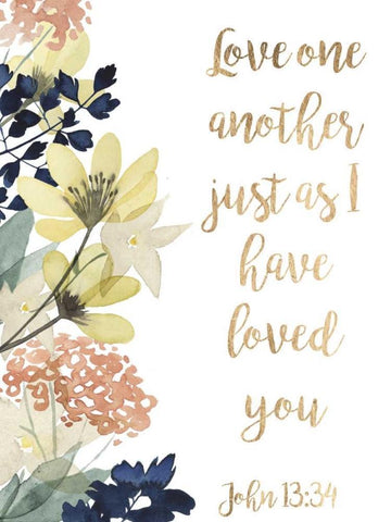 Divine Romance IV White Modern Wood Framed Art Print with Double Matting by Studio W