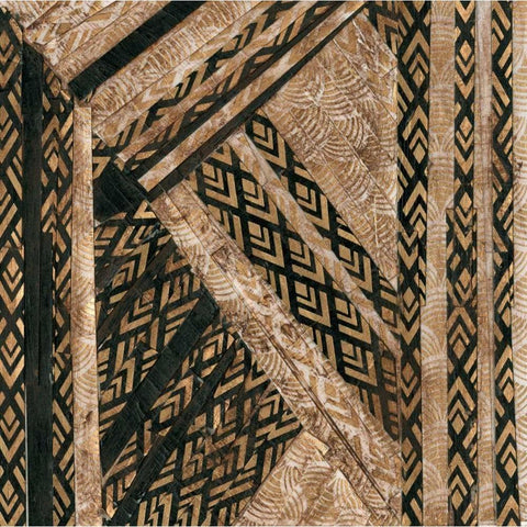 Ornamentale II Gold Ornate Wood Framed Art Print with Double Matting by Fagalde, Jarman