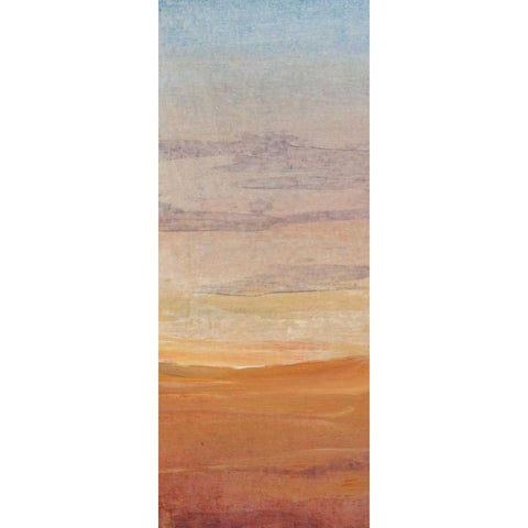 Desert View I Black Modern Wood Framed Art Print by OToole, Tim