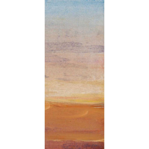 Desert View II White Modern Wood Framed Art Print by OToole, Tim