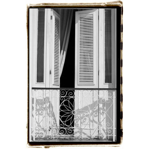 Past Elegance II White Modern Wood Framed Art Print by DeNardo, Laura