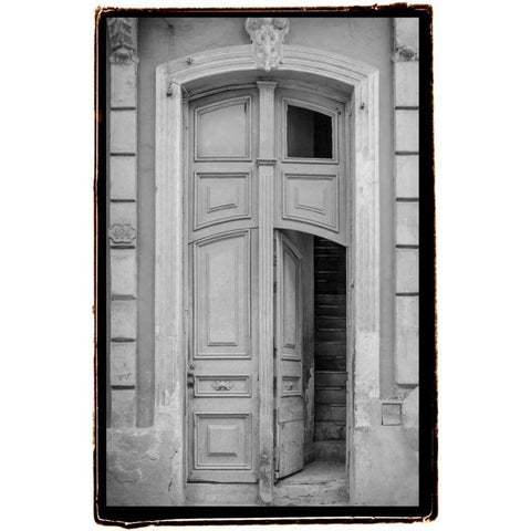 Past Elegance IV Gold Ornate Wood Framed Art Print with Double Matting by DeNardo, Laura