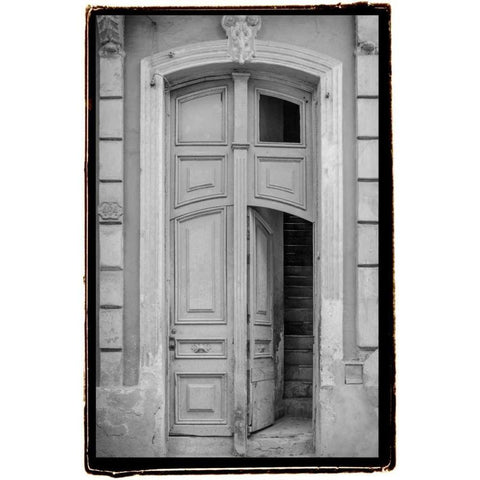 Past Elegance IV White Modern Wood Framed Art Print by DeNardo, Laura