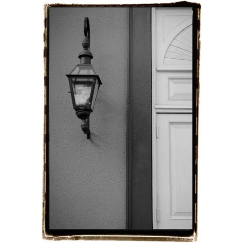 French Quarter Architecture II Black Modern Wood Framed Art Print by DeNardo, Laura