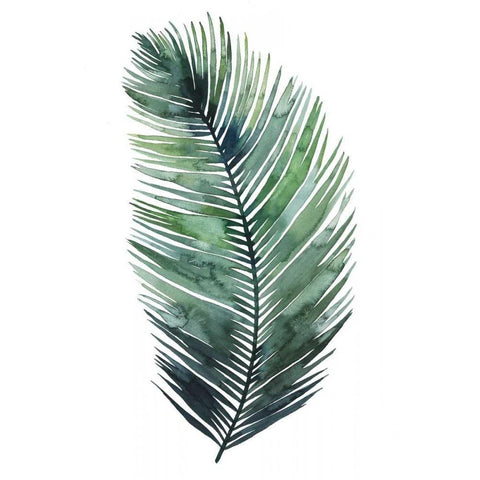 Untethered Palm VIII Black Modern Wood Framed Art Print with Double Matting by Popp, Grace