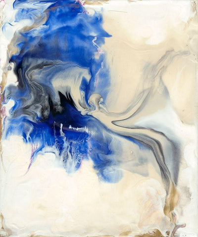 Love in Action II Black Ornate Wood Framed Art Print with Double Matting by Bramma, Lila