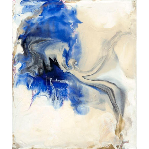 Love in Action II White Modern Wood Framed Art Print by Bramma, Lila