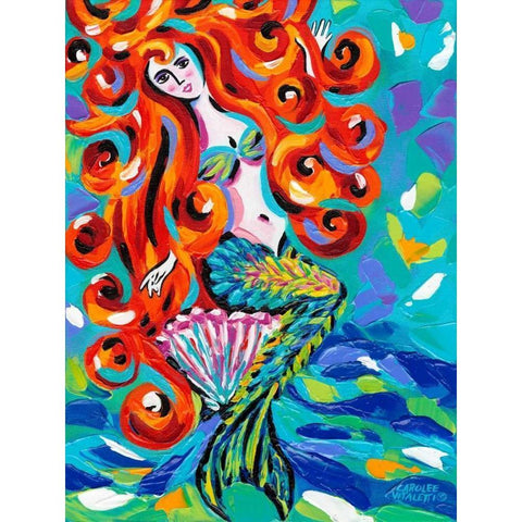 Ocean Friends IV Black Modern Wood Framed Art Print by Vitaletti, Carolee