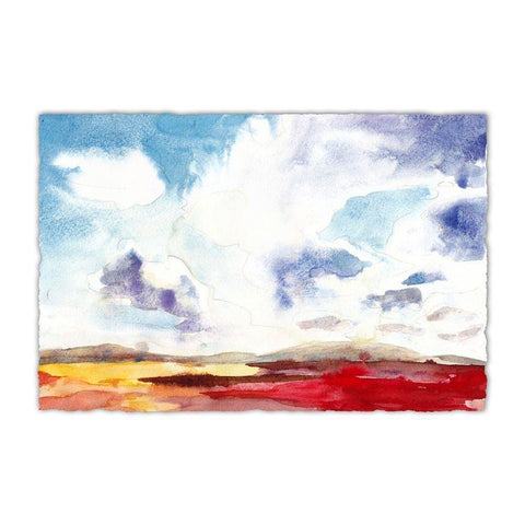 Sky View V Black Modern Wood Framed Art Print by McCreery, Paul