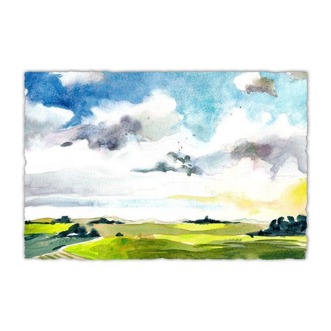 Sky View VI Black Modern Wood Framed Art Print by McCreery, Paul