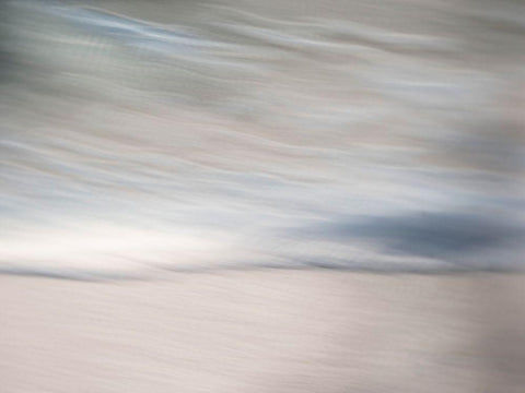 Calmness III Black Ornate Wood Framed Art Print with Double Matting by Bane, Eva