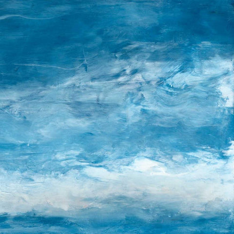 Skyward III Black Modern Wood Framed Art Print by Chandler, Sharon