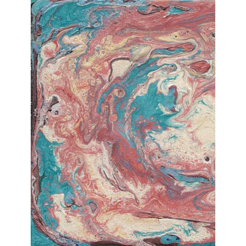 Marbled I White Modern Wood Framed Art Print by Ludwig, Alicia