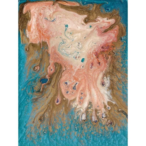 Reef I Black Modern Wood Framed Art Print by Ludwig, Alicia