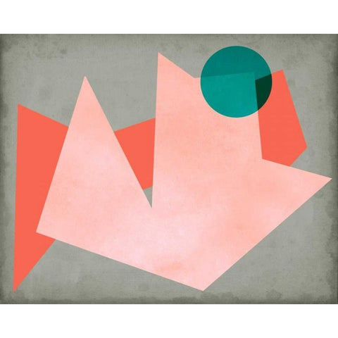 Grey Sunshine II White Modern Wood Framed Art Print by Chandler, Sharon