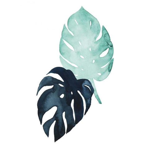 Untethered Palm IV White Modern Wood Framed Art Print by Popp, Grace