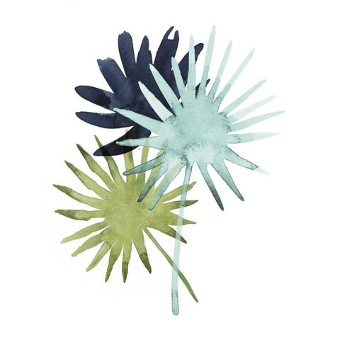 Untethered Palm VI Gold Ornate Wood Framed Art Print with Double Matting by Popp, Grace