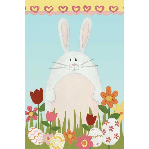 Easter Sweeties II Black Modern Wood Framed Art Print by Vess, June Erica