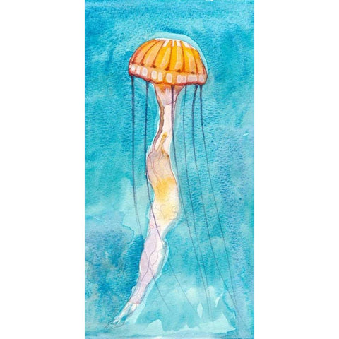 Nettle I Gold Ornate Wood Framed Art Print with Double Matting by Ludwig, Alicia