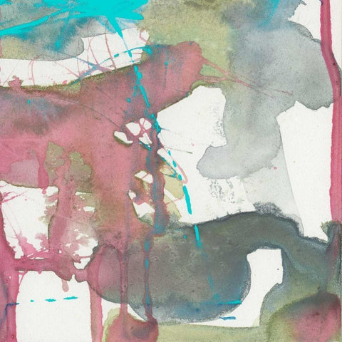 Macro Zoom I Black Modern Wood Framed Art Print with Double Matting by Goldberger, Jennifer