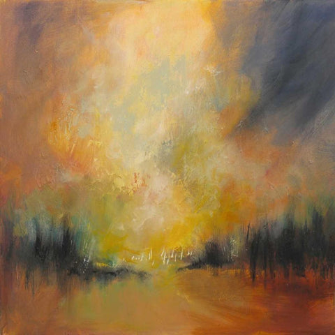 Evening Sails Black Ornate Wood Framed Art Print with Double Matting by Doyle, Anne Farrall