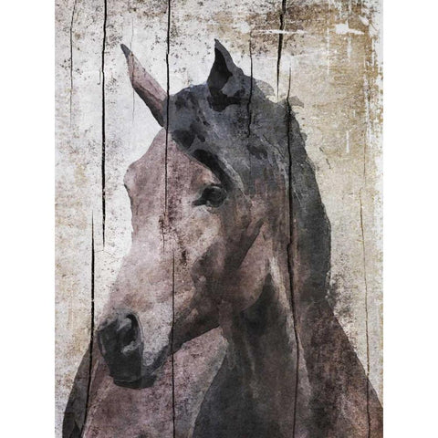 Le Muse I Black Modern Wood Framed Art Print with Double Matting by Orlov, Irena