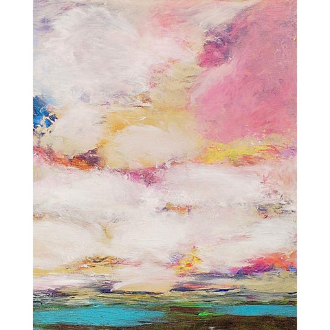 Long Way II White Modern Wood Framed Art Print by Friedlander, Allan