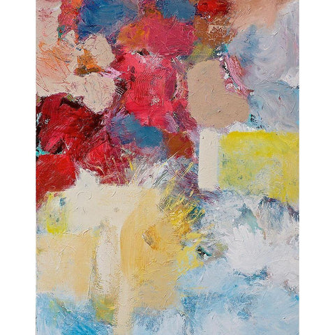 When Angels Sing White Modern Wood Framed Art Print by Friedlander, Allan
