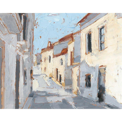 Sun-washed I White Modern Wood Framed Art Print by Harper, Ethan