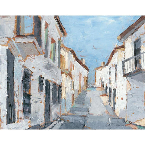 Sun-washed II White Modern Wood Framed Art Print by Harper, Ethan