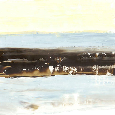 Vanilla Custard I White Modern Wood Framed Art Print by Harper, Ethan