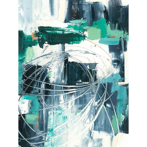 Scattered Light I Black Modern Wood Framed Art Print by Harper, Ethan