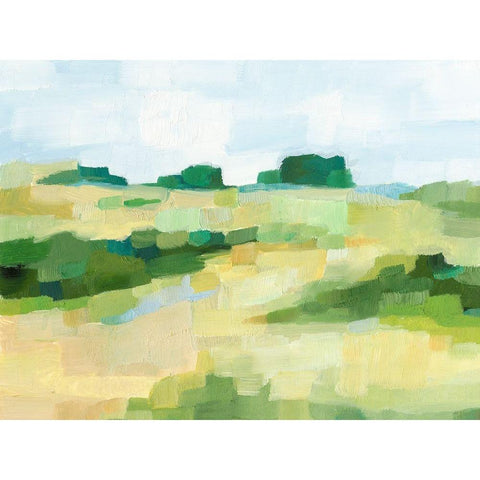 Clover Hill II Black Modern Wood Framed Art Print by Harper, Ethan