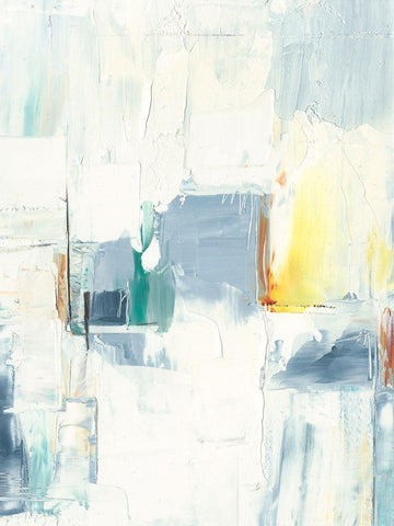 Rainy City I Black Ornate Wood Framed Art Print with Double Matting by Harper, Ethan