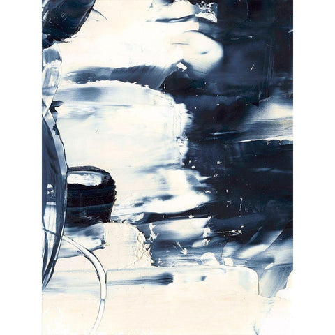 Wave Rider II Black Modern Wood Framed Art Print by Harper, Ethan