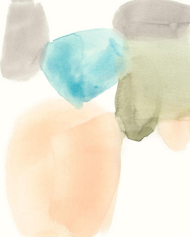 Soft Touch I Black Ornate Wood Framed Art Print with Double Matting by Goldberger, Jennifer