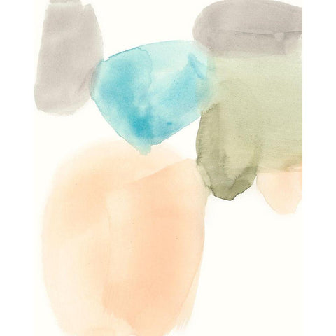 Soft Touch I White Modern Wood Framed Art Print by Goldberger, Jennifer