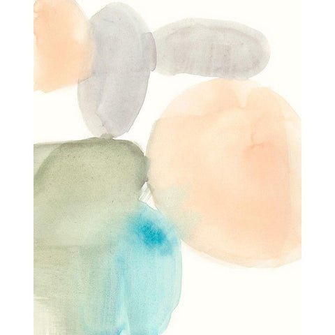 Soft Touch II White Modern Wood Framed Art Print by Goldberger, Jennifer