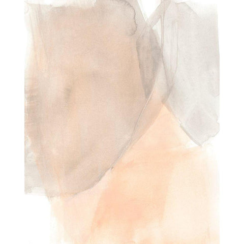 Light Touch I Black Modern Wood Framed Art Print with Double Matting by Goldberger, Jennifer