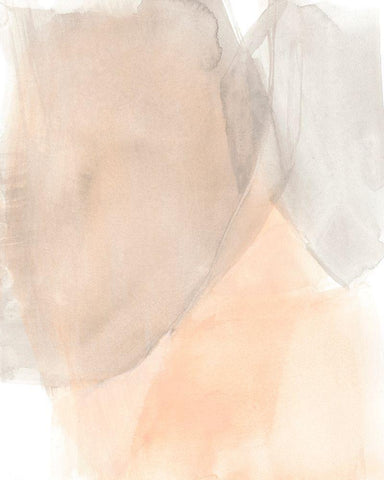 Light Touch I Black Ornate Wood Framed Art Print with Double Matting by Goldberger, Jennifer