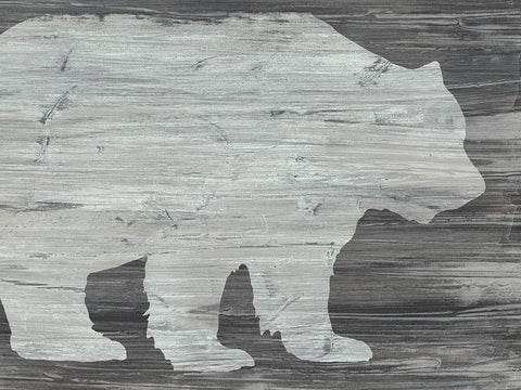 Vintage Plains Animals II Black Ornate Wood Framed Art Print with Double Matting by Vess, June Erica