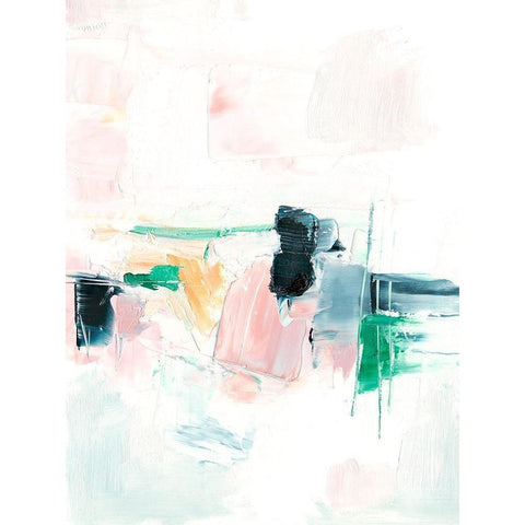 Bubble Gum Candy II White Modern Wood Framed Art Print by Harper, Ethan