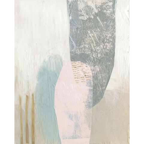 Arranged I Black Modern Wood Framed Art Print by Goldberger, Jennifer