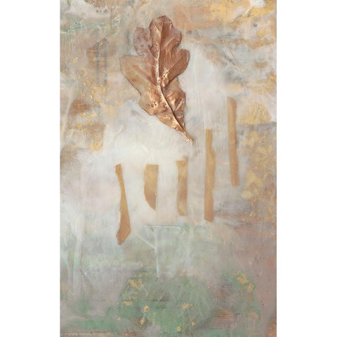 Bronzed in Wax I Black Modern Wood Framed Art Print with Double Matting by Goldberger, Jennifer