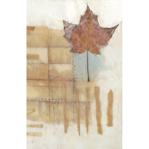 Found in Wax I Black Modern Wood Framed Art Print by Goldberger, Jennifer