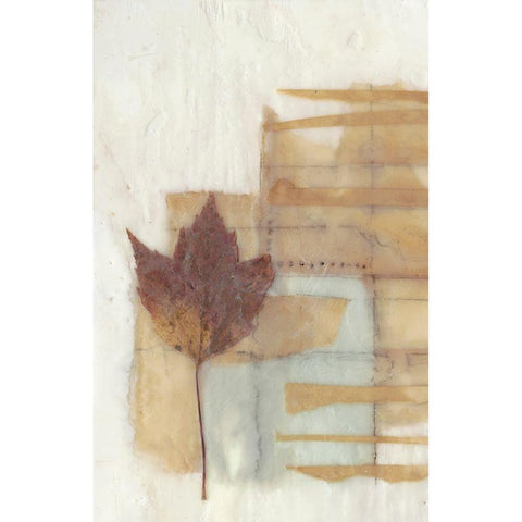 Found in Wax II Black Modern Wood Framed Art Print by Goldberger, Jennifer