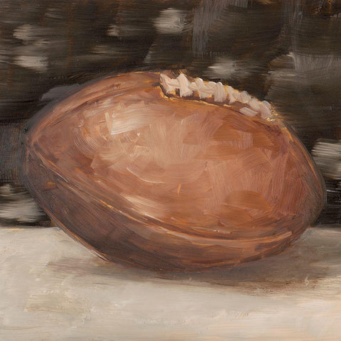 Vintage Leather IV Black Ornate Wood Framed Art Print with Double Matting by Harper, Ethan