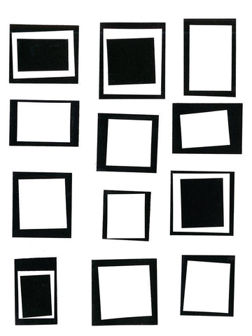 Prestige VII White Modern Wood Framed Art Print with Double Matting by Moore, Regina